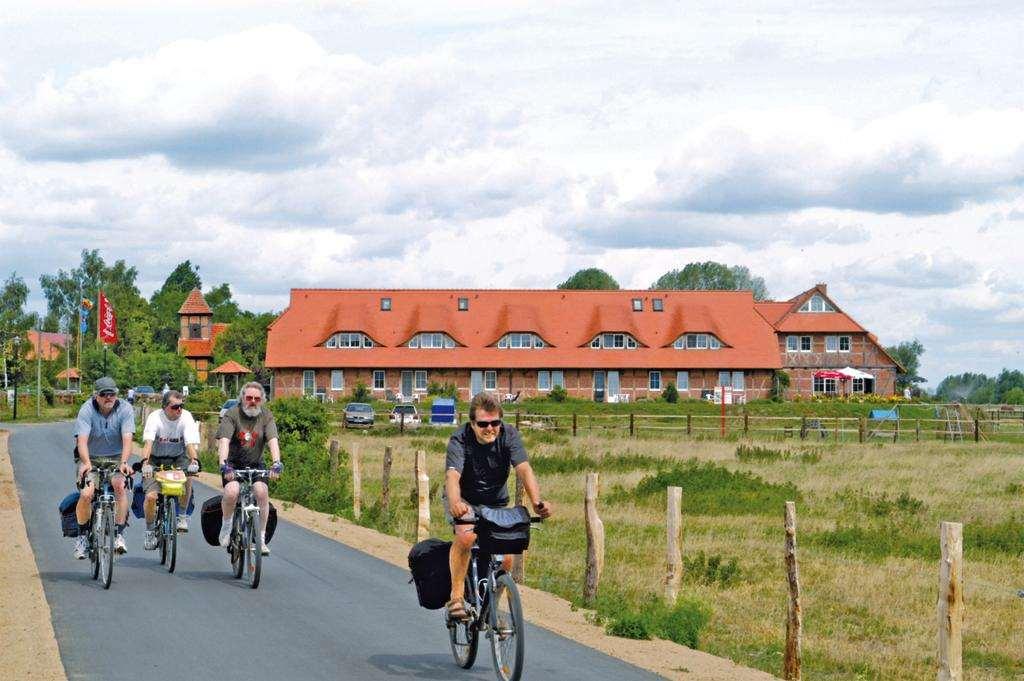 Flair Seehotel Zielow Ludorf Exteriör bild